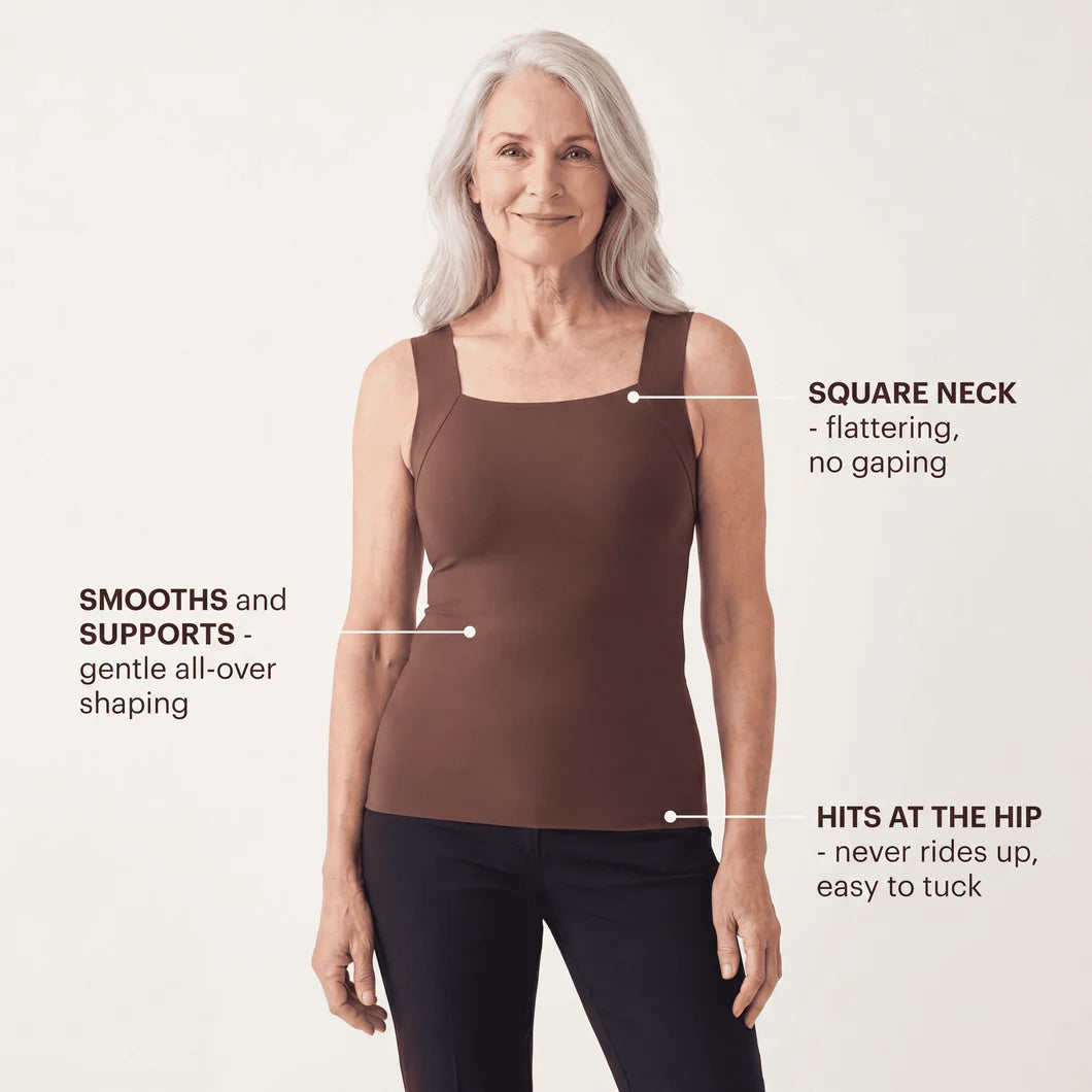 Sculpt Tank with Built-In Bra