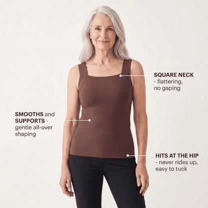 Sculpt Tank with Built-In Bra